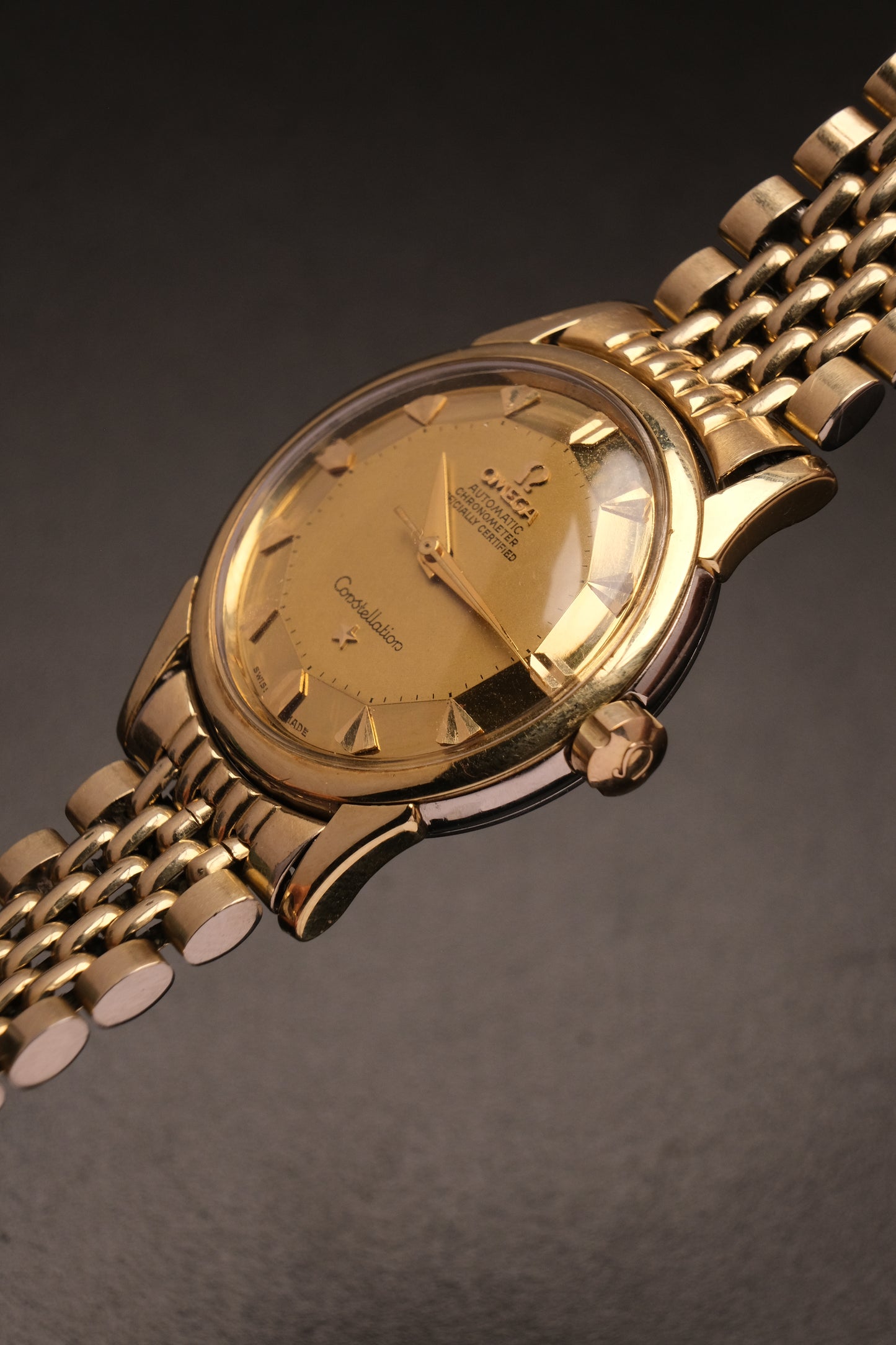 OMEGA Constellation Delux 12-sided pie pan Ref.14381