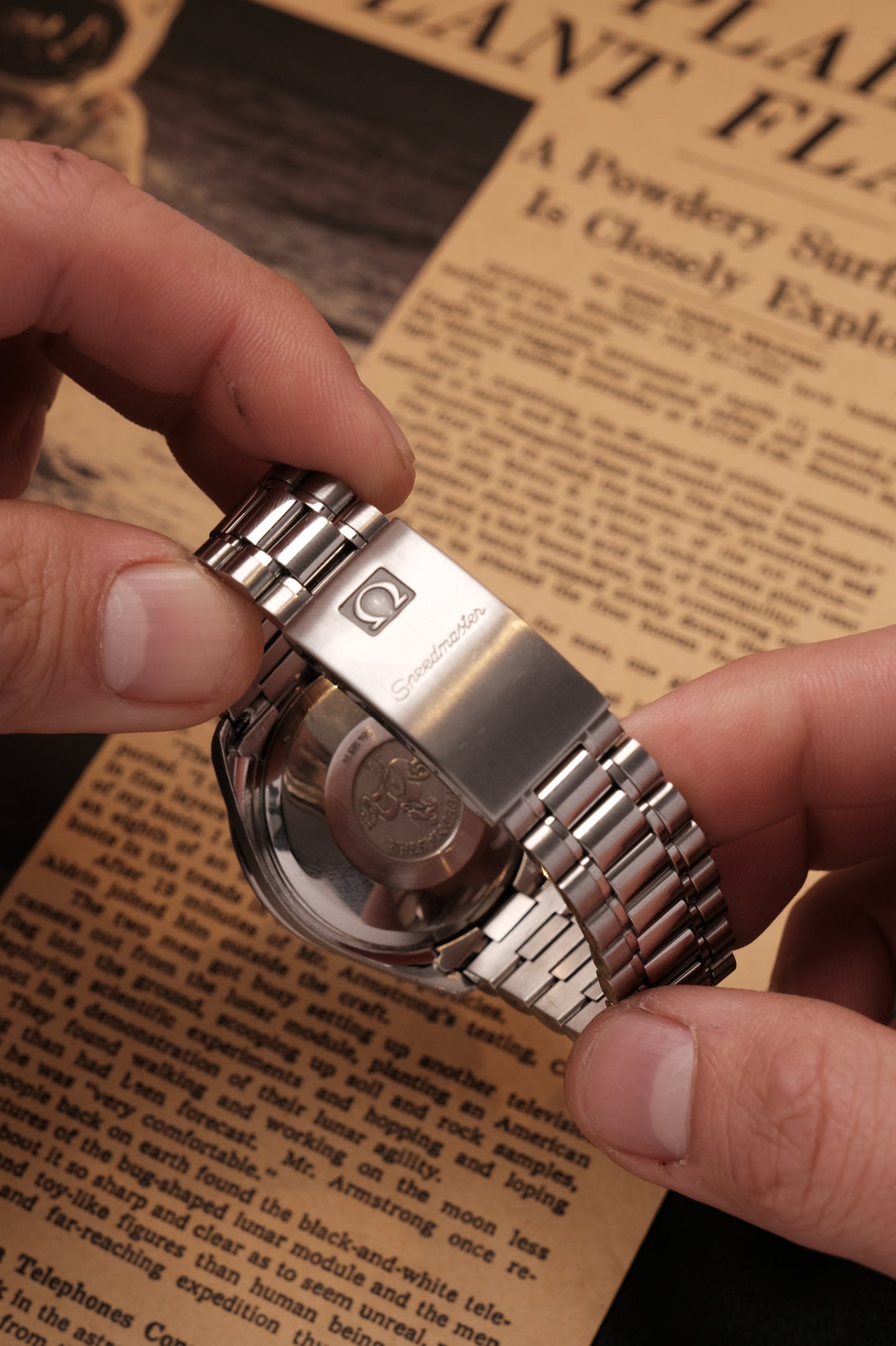 1998 Omega Speedmaster Reverse Panda Chronograph Automatic Date 3511.50 Cal. 1152