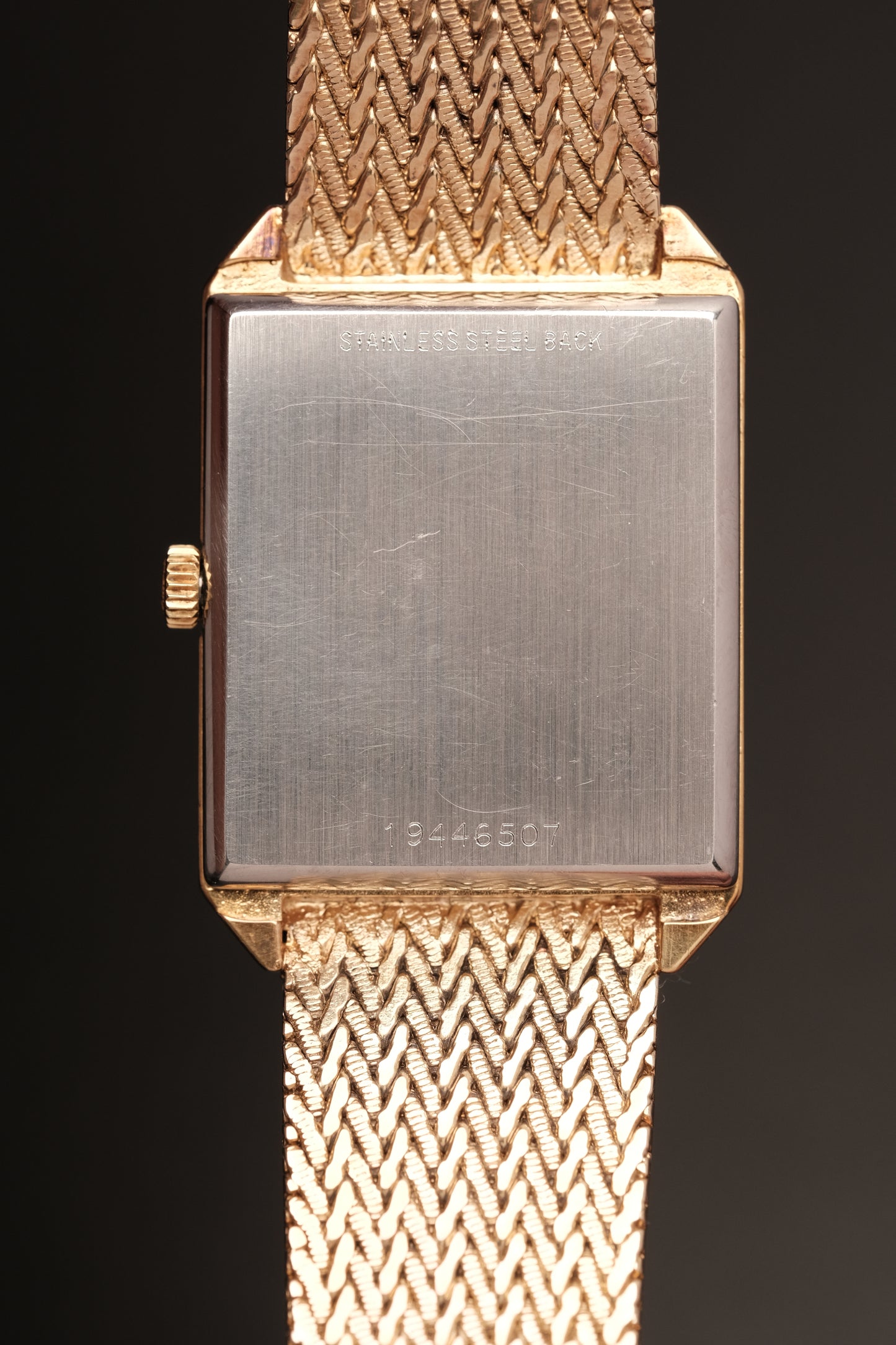 1978  Longines Vintage Tank Integrated Bracelet Hand Winding 832-1174