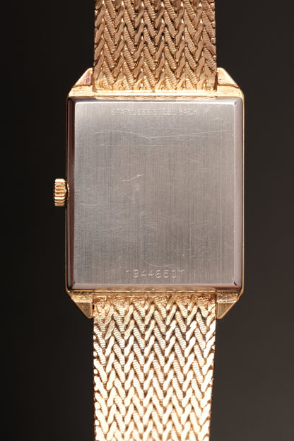 1978  Longines Vintage Tank Integrated Bracelet Hand Winding 832-1174