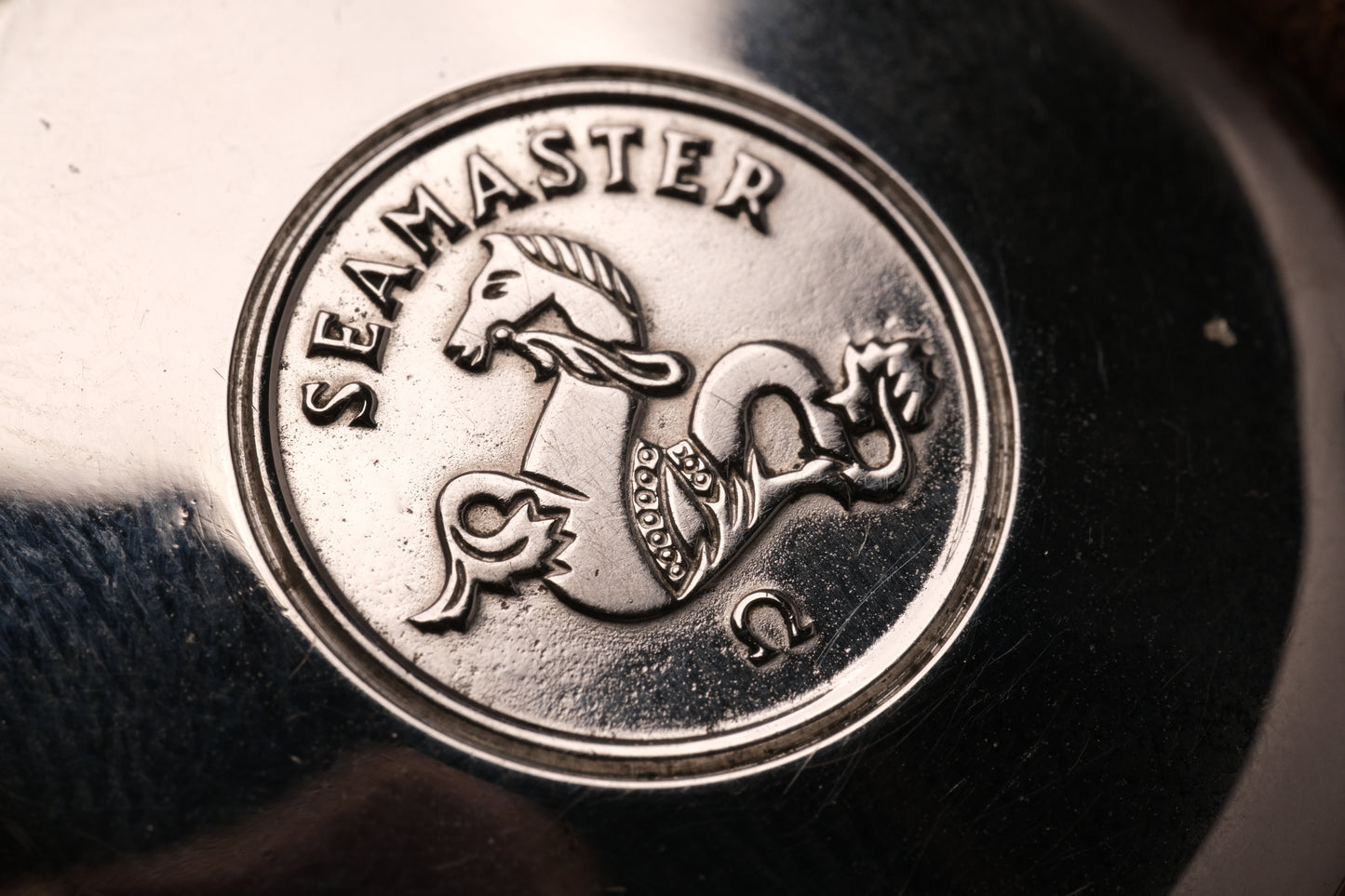 Vintage OMEGA SEAMASTER Black Cross Dial Gold  AUTOMATIC 166.002