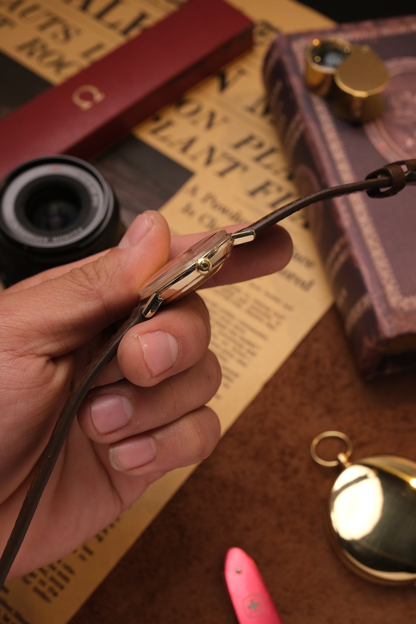 1966 Omega Seamaster De Villé Automatic Linen Cross Dial (Rare) KL6292