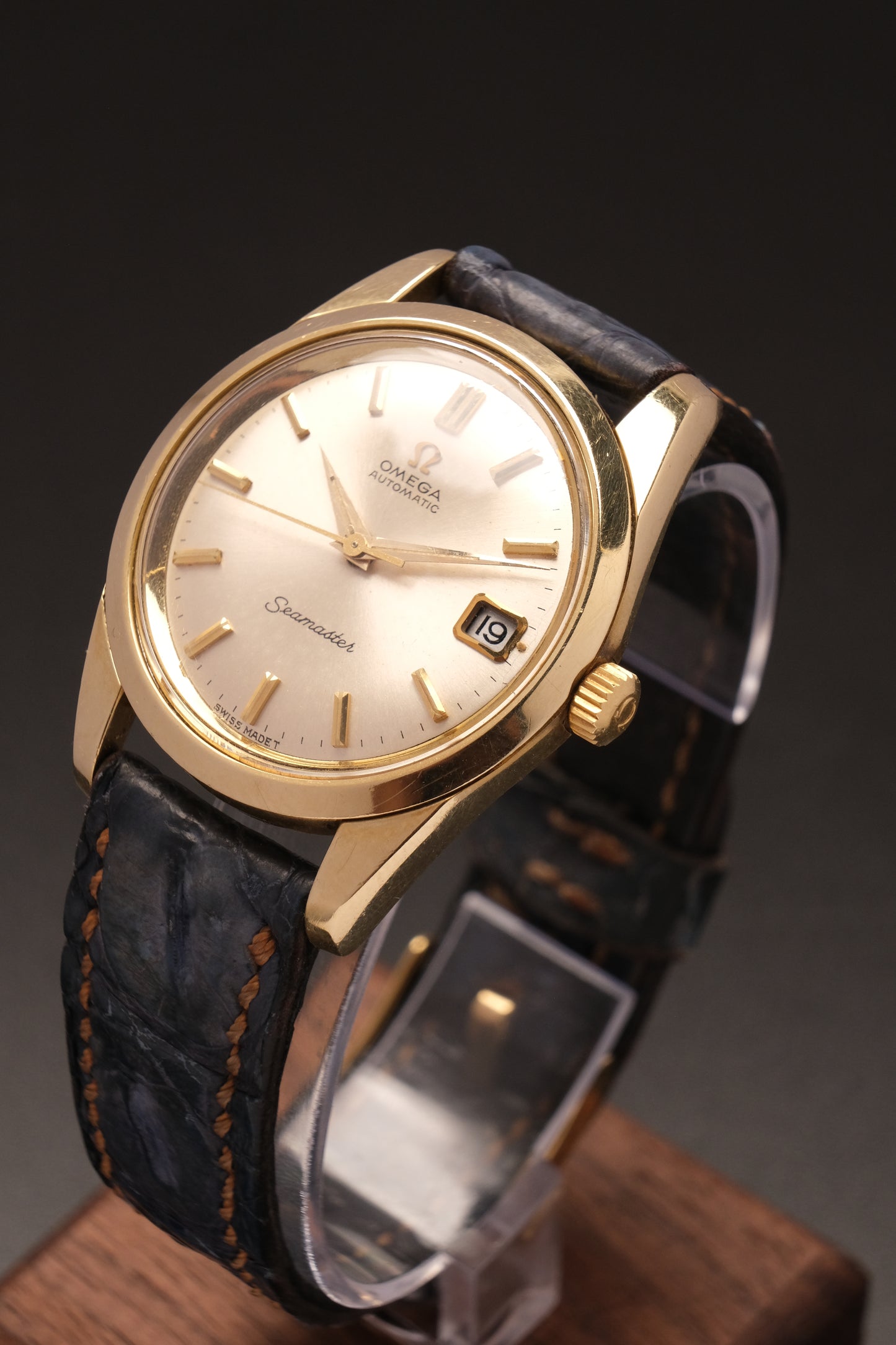 Vintage Omega Seamaster Automatic Gold Capped 166.010