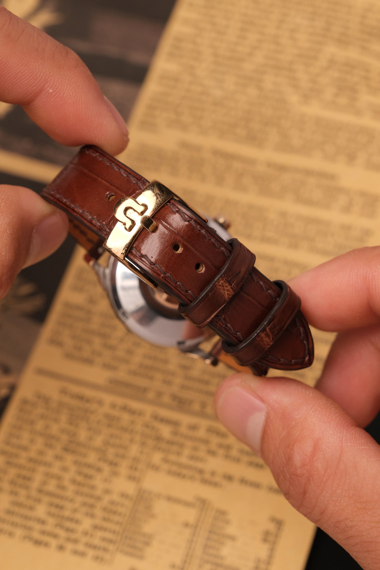 1962 OMEGA CONSTELLATION PIE PAN CROSS HAIR ROSE GOLD AUTOMATIC CHRONOMETER REF. 1490-61 SC