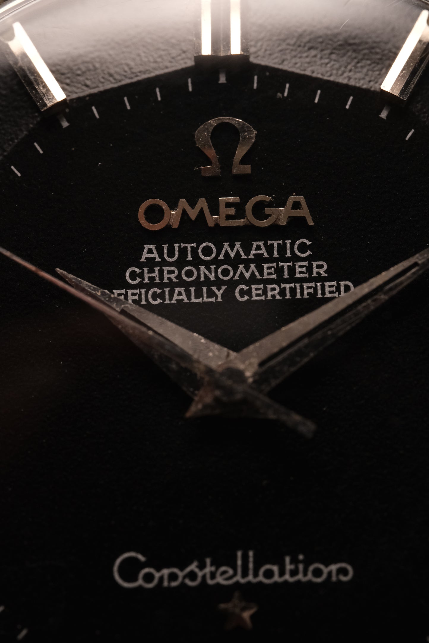 Omega Constellation Pie Pan Black Dial Chronometer  Ref. 168.005