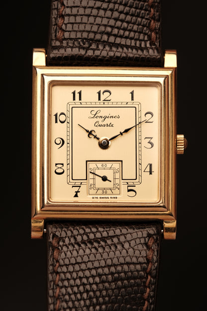 Vintage Longines 150th Anniversary Square Tank Reference 976.5159