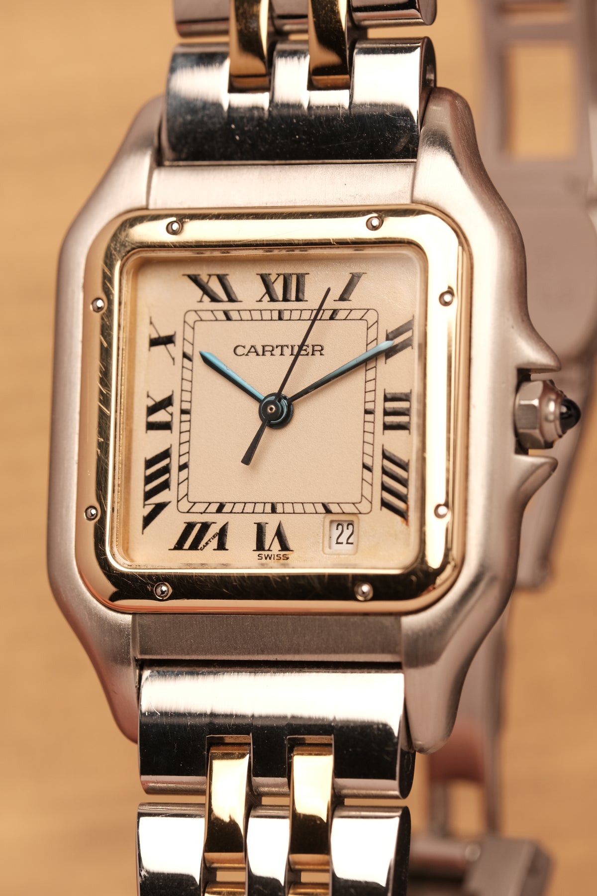 Cartier Panthère Ref. 187949(MM 27x27mm) ROMAN DIAL QUARTZ