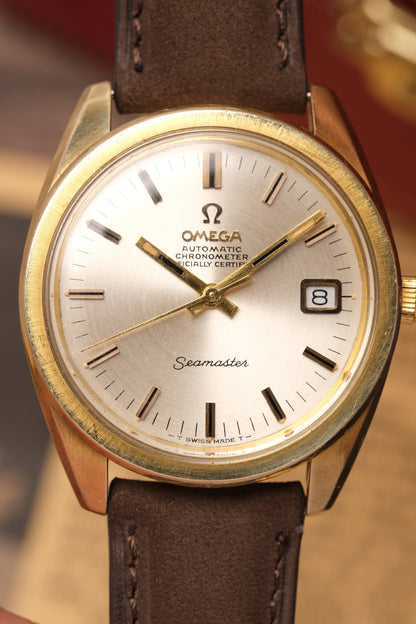 1967 Vintage Omega Seamaster Chronometer Automatic 168.022 36mm Gold Capped Cal.564