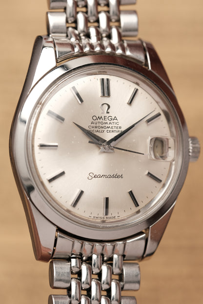 1969 Vintage Omega Seamaster Chronometer Certified Automatic 166.010